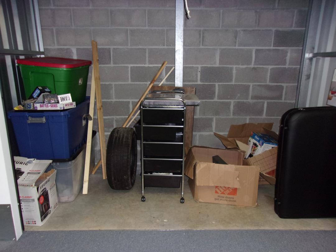 Storage Unit Auction in Richmond, VA at AAAA Laburnum Racetrack Self